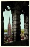 Belgium Bruges Church ND seen since the belfry