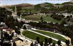 CPSM Lourdes the basilica