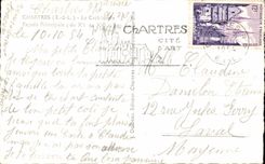 CPSM Chartres the cathedral