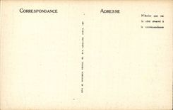 CPA Vezelay Basilica of the Madeleine Statue of Sainte Madeleine Platform of Narthex