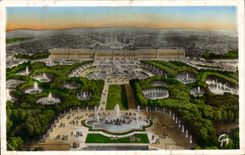 CPA Versailles the castle View