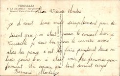 CPA Versailles the castle View