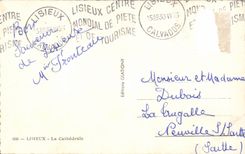 CPSM Lisieux die Kathedrale