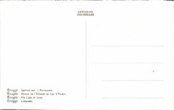 CPA Belgium Bruges House of the lockkeeper to the lake of love