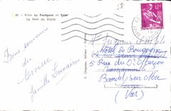 CPSM Enters Pouliguen and Batz the bridge of the devil