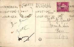 CPA Drill of Fontainebleau the cap of the jockey (Franchard)