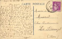 CPA Lyon Park of the gold Head the lake landing stage