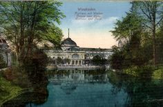 CPA Wiesbaden Kurhaus put Weiher