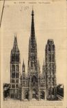 CPA the cathedral of Rouen