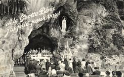 CPA Cave of Lourdes