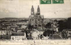 CPA Tours Cathedrale Saint Gatien 