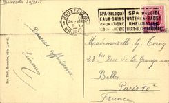 CPA Brussels Grand places Northern Cote the Maison pinion of the tailors