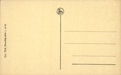 CPA Brussels Panorama Law courts and church of the vault