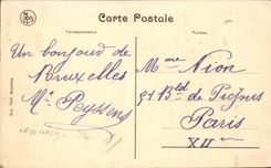 CPA Brussels Panorama Law courts and church of the vault