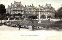 CPA Paris Palate of Luxembourg