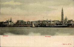 CPA Belgien Antwerpen Panorama