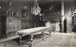 CPA Belgien Antwerpen Museum plantin Moretus Wohnzimmer auf dem ersten Stockwerk