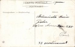 CPA Belgien Antwerpen der Park