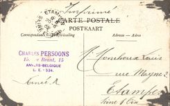 CPA Belgium Antwerp Fountain of Brabo