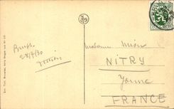 CPA Bruges Town hall and panorama