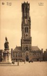 CPA Belgium Bruges the belfry