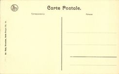 CPA Belgium Bruges Entrance of the library library