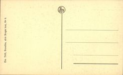 CPA Belgium Bruges Green Quay House of the pelican