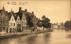 CPA Belgium Bruges Quay of the pottery