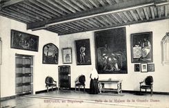 CPA Belgium Bruges in Beguinage Room of the house of the great lady