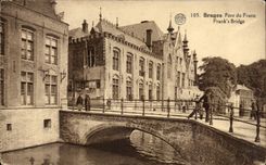 CPA Belgium Bruges Bridge of the Franc