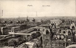 CPA Paris Panorama des sept ponts