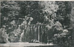 CPA Paris Bois de Boulogne La cascade