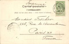 CPA Ghent Ruins of St Bavon