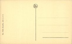 CPA Ghent the post office Church St Nicolas the belfry and the church St Bavon