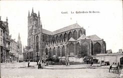 CPA Ghent the cathedral St Bavon