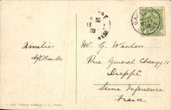 CPA Ghent the side wall of St Bavon