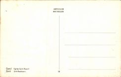 CPA Ghent Church Saint Bavon