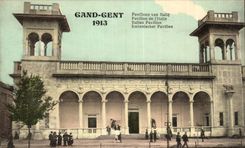 CPA Ghent 1913 House of Italy