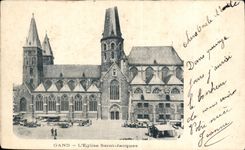 CPA Ghent Church Saint Jacques