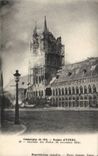 CPA Belgium Ypres Ruines Sets fire to Markets (November 22nd 1914)