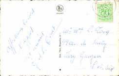 CPA Belgium Ypres Grand places King Albert Beffroi and cathedral St Martin