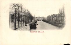 CPA Belgique Tournai L'Escaut