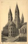CPA Belgique Tournai la cathedrale vue de la place des Acacias