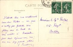 CPA Nice the palate of the pier and the monument of the centenary