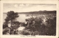 CPA Nice Seen from of the castle