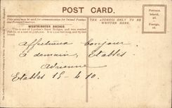 CPA Great Britain London London Westminster bridge