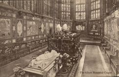 CPA Great Britain London London The Albert memorial chapel