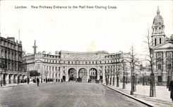 CPA Great Britain London London New archway fan-in to the badly fom Charing Cross-country race