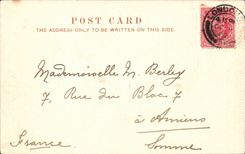 CPA Great Britain London London Leicester Public garden