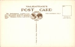 CPA Great Britain London London Thames Embankment